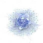 Χαμηλού Κόστους Φασινάτορες-Γοητευτικά Φτερό Γάμου Γενέθλια Βίντατζ χαριτωμένο στυλ Ρετρό Με Φτερό Ακουστικό Καπέλα