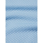 baratos Polo Clássico Masculino-Homens Textura Polo Malha Waffle Casual O negócio Clássico Manga Curta Moda Moderno Côr Sólida Botões Verão Primavera Normal Preto Branco Azul Marinha Verde Tropa Textura