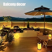 olcso Napelemes-100 m-es kültéri napelemes fényfüzér, 1000 LED, IP65 vízálló, 31 V-os napelem &amp;USB-ről tölthető, 8 funkciós távirányítóval, dekoratív LED-es lámpák kertbe, teraszra, medencébe, esküvőre, partira