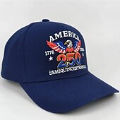 abordables 250e Anniversaire des États-Unis-Casquette commémorative du 250e anniversaire des États-Unis, motif aigle patriotique, semi-quincentenaire 1776-2026, broderie drapeau américain, casquette de baseball ajustable