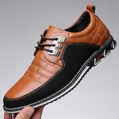 abordables Baskets Décontractées-Chaussures décontractées à lacets rouges et noires pour hommes, modernes et sportives, confortables au quotidien pour le travail, les voyages et les loisirs.