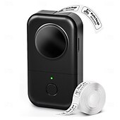 preiswerte Scanner &amp; Drucker-Bluetooth-Mini-Etikettendrucker, tragbarer Thermodrucker, kompakte wiederaufladbare Etiketten für Kinder, Schulen, Klassenzimmer und Lehrerbedarf, Etikettendrucker für Zuhause und Büro, kompatibel mit