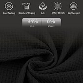 baratos Polo Clássico Masculino-Homens Textura Polo Malha Waffle Casual O negócio Clássico Manga Curta Moda Moderno Côr Sólida Botões Verão Primavera Normal Preto Branco Azul Marinha Verde Tropa Textura