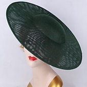 billige Fascinatorer-fascinators Linfrø Bryllup Bursdag Elegant Årgang søt stil Med Tyll Hodeplagg Hodeplagg