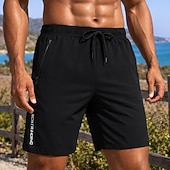 رخيصةأون شورت جري-رجالي شورت للجري شورت رياضي رباط Pockets شورتس مناسب للبس اليومي الأماكن المفتوحة عطلة الصيف خفة الوزن متنفس تمرين نادي رياضي المشي الركض استرخاء صالح ملابس رياضية ألبسة رياضية