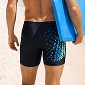 Χαμηλού Κόστους Μαγιό και σορτς για σέρφινγκ-Ανδρικά Μεσαίου Πάχους Σορτς στολής κατάδυσης Στρινγκ κολύμβησης Γεωμετρικό Μπογιάγκ Γρήγορο Στέγνωμα Ελαστικό Αναπνέει Αμάνικο Μαγιό Παντελόνια Φούστες Σέρφινγκ Θαλάσσια Σπορ Κολύμβηση Καλοκαίρι