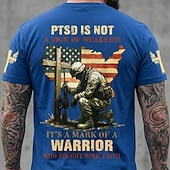  4 Luglio 2026 250° Giorno della Memoria Maglietta Patriottica Uomo Grafica Bandiera USA