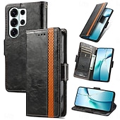 cheap 2026 Samsung Galaxy S26 Series-Phone Case For Samsung Galaxy S26 S26 Plus S26 Ultra Wallet Case Flip Cover with Wrist Strap Kickstand Retro TPU PU Leather