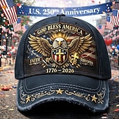 billiga Baseballkeps herr-Herr Basebollkeps Solhatt Vin Marinblå Polyester Lappverk 3D-utskrift Mode Streetwear Ledigt Dagligen Utomhus Semester Citat och ordspråk Örn Solskydd Solskyddskräm Mateial som andas