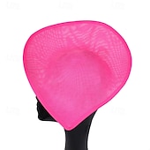 levne fascinátory-Fascinátory Polyester Směs polyester / bavlna Svatební Narozeniny Vinobraní Roztomilý retro S Srdce Přílba Pokrývky Hlavy