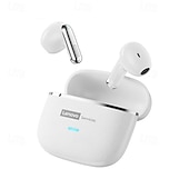 ieftine Căști Wireless-Căști intraauriculare Lenovo, căști cu cip Bluetooth 6.0 și carcasă de încărcare, 30 de ore de redare, audio spațial captivant la 360° cu sunet panoramic 3D, căști intraauriculare pentru jocuri,