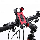 baratos Ferramentas Manuais-Suporte giratório de 360 graus antiderrapante para celular em bicicletas elétricas, mountain bikes e motocicletas.