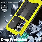 abordables 2026 Samsung Galaxy S26 Série-téléphone Coque Pour Samsung Galaxy S26 Ultra Plus S25 Edge S25 FE Adsorption Magnétique avec Support Supporte la Charge Sans Fil Antichoc Métal Silicone