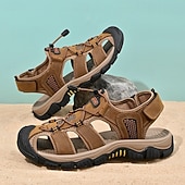 cheap Outdoor Sandals-Men's Multi-Strap Sandals – Outdoor Hiking &amp; Resort Sandals, Breathable Design, Comfortable Summer Shoes