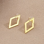 Недорогие Серьги-1 пара Серьги For Жен. Повседневные Для улицы фестиваль Сплав геометрический