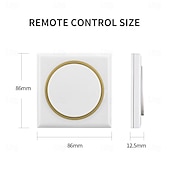 abordables Interruptores inteligentes-Interruptor de control remoto inalámbrico de 1 canal CA 85 V-250 V, CA 220 V, encendido y apagado, 433 MHz