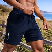 رخيصةأون شورت جري-رجالي شورت للجري شورت رياضي رباط Pockets شورتس مناسب للبس اليومي الأماكن المفتوحة عطلة الصيف خفة الوزن متنفس تمرين نادي رياضي المشي الركض استرخاء صالح ملابس رياضية ألبسة رياضية
