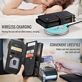 abordables 2026 Samsung Galaxy S26 Serie-teléfono Funda Para Samsung galaxia S26 S26 Ultra Plus Tarjetas billetera con Soporte con correa de muñeca Ranura para tarjetas Retro TPU Cuero de PU