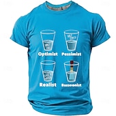  Men's Optimist Pessimist Realist Bassoonist Half Full Empty Reed Soaking Funny Musical Humor Sarcastic Graphic T Shirt Regular Fit Musician Gift Designer Clothing Apparel S M L XL XXL XXXL