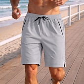 voordelige Hardloop Shorts-Voor heren Hardloopshorts Atletische shorts Sportbroek Trekkoord Zak Short / Broekje Casual Dagelijks Buiten Zomer Reflecterend Lichtgewicht Ademend Sportschooltraining Joggen Hardlopen Normale