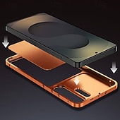 preiswerte 2026 Samsung Galaxy S26 Serie-Handy Hülle Handyhüllen Für Samsung Galaxy S26 Ultra S25 Ultra S24 Ultra S23 Ultra Rückseite Abnehmbar Magnetisch Metall