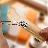 levne Úložiště a organizování-4/6 ks přenosných úložných krabiček (náhodná barva), organizér na malé díly, cestovní párátka, dentální nit, přihrádky na pilulky a šperky, pouzdra na jehly s vatovými tyčinkami, domácí cestovní