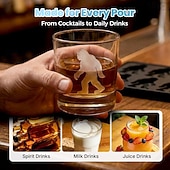 baratos Formas para Bolos-Forma de gelo Pé Grande, formas de gelo Pé Grande, cubo de gelo de silicone Sasquatch com 6 cavidades &amp;Bandeja de picolés para drinks de Halloween com uísque, fácil de desenformar. &amp;Pode ser lavado na