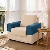 abordables Housse de fauteuil et d'accoudoir de canapé-Housses d'accoudoirs pour chaises et canapés, housses d'accoudoirs de canapé en jacquard spandex, protection antidérapante pour meubles, housses lavables pour fauteuils inclinables