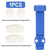 cheap Hand Tools-2in1 Bicycle Brake Pad Spreader Tool Durable Steel Rotatable Bike Oil Disc Piston Reset Hydraulic Brake Caliper Piston Extension