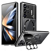 ieftine 2026 Samsung Galaxy S26 Seria-telefon Maska Pentru Samsung Galaxy S26 Ultra Noutate Cu Magsafe rezista Detașabil și Protecție de Ecran Retro MetalPistol ABS + PC