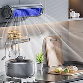 abordables Ventiladores-Aire acondicionado portátil, ventilador enfriador de aire personal de 3 velocidades para dormitorio, oficina, hogar y cocina, enfriador evaporativo silencioso de escritorio/torre, recargable por USB.
