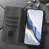 tanie 2026 Samsung Galaxy S26 Seria-telefon Kılıf Na Samsung Galaxy S26 S26 Ultra Plus Etui na karty portfela Z podpórką Obsługa ładowania bezprzewodowego z paskiem na nadgarstek Retro TPU Skóra PU