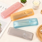 levne Úložiště a organizování-4/6 ks přenosných úložných krabiček (náhodná barva), organizér na malé díly, cestovní párátka, dentální nit, přihrádky na pilulky a šperky, pouzdra na jehly s vatovými tyčinkami, domácí cestovní