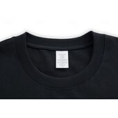  Mujer Talla Grande Talla grande Camiseta Tee 100% Algodón Color sólido Elegante Básico Casual Manga Corta Cuello Barco Escote Redondo Tops regulares Diario Noche SAND Negro Blanco Gris Oscuro Marrón