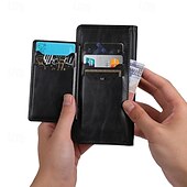 economico 2026 Samsung Galaxy S26 Serie-telefono Custodia Per Samsung Galaxy S26 S26 Plus S26 Ultra Custodia Portafoglio Cerniera Protezione Completa Cavalletto Retrò Pelle PU