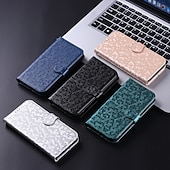 billige 2026 Samsung Galaxy S26-serien-telefon Etui Til Samsung Galaxy S26 S26 Pluss S26 Ultra Lommebok-kortveske Magnetisk Helkroppsbeskyttende med nøkkelbånd Kontor / Bedrift Geometrisk mønster TPU