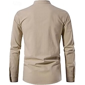  Mittelalterlich Renaissance Hemd langarm Pirat Wikinger Kostüm Herren Halloween Karneval Leistung LARP Renaissance-Messe Erwachsene Hemd