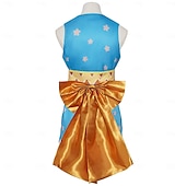 cheap Anime Costumes-Ocean Adventurer Straw Hat Pirate Anime Outfits Japanese Traditional Kimono Fancy Dress Cosplay Suits Halloween Carnival Costume For Women's Adults'