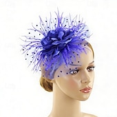 Χαμηλού Κόστους Φασινάτορες-Γοητευτικά Φτερό Γάμου Γενέθλια Βίντατζ χαριτωμένο στυλ Ρετρό Με Φτερό Ακουστικό Καπέλα