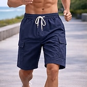 abordables Pantalones cortos de correr-Hombre Pantalones Cortos Running Pantalón Corto Short Running Shorts de gimnasio Correa Bolsillo Bermudas Casual Diario Exterior Verano Ligero Transpirable Entrenamiento de gimnasio Correr Corriendo