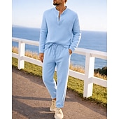 Недорогие спортивные костюмы-Муж. Спортивный костюм Спортивные костюмы Кулиска 2 предм Однотонный Футболка и брюки для бега Комплект спортивной одежды Лето Весна Темно-серый Черный Тренировка в тренажерном зале Бег Фитнес