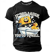  Hombre Argot divertido Camiseta Manga Corta Camiseta Impresión 3D Cuello Barco Camisa Moda Diario Diario Calle Brezo de pomelo Verano Primavera Ropa S M L XL XXL XXXL