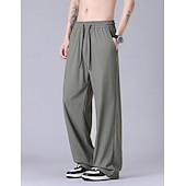 economico pantaloni casual-Per uomo Pantaloni Pantaloni casual Pantaloni Estivi Pantaloni ad asciugatura rapida Borse refrigeranti Coulisse Tasca Semplice Comodità Traspirante Lunghezza intera Casuale Quotidiano All'aperto