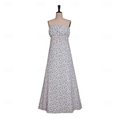 cheap Dresses-Renaissance 19th Century Regency Period Dress Long Sleeves Princess Gentlewoman Floral Two Piece Fancy Dress Women's Royal Halloween Carnival Masquerade Renaissance Fair Retro Theme Party Adults'