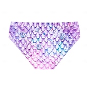 economico Costumi per bambine-Sirena Principessa Vestito Costumi da bagno Film Cosplay for Ragazze Bambini Mascherata Feste Ferie Festival