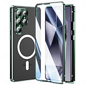 tanie 2026 Samsung Galaxy S26 Seria-telefon Kılıf Na Samsung Galaxy S26 S26 Plus S26 Ultra Obudowa z adsorpcją magnetyczną Krystalicznie czyste Smukła obudowa Odpianane i ochraniacz ekranu Lustro Stop aluminium