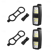 preiswerte Campingleuchten und Laternen-2 Stück 3 W Taschenlampen &amp; Campinglichter Arbeitsleuchten Multifunktion Niedlich Kreativ Weiß Rot Blau 5 V Außenbeleuchtung Hof Garten 16 LED-Perlen