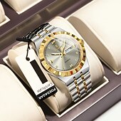 abordables Relojes de Cuarzo-872 nuevo reloj clásico de negocios de acero inoxidable ultrafino para hombre, reloj de pulsera de cuarzo luminoso resistente al agua