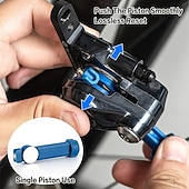 cheap Hand Tools-2in1 Bicycle Brake Pad Spreader Tool Durable Steel Rotatable Bike Oil Disc Piston Reset Hydraulic Brake Caliper Piston Extension