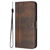 tanie 2026 Samsung Galaxy S26 Seria-telefon Kılıf Na Samsung Galaxy S26 S26 Ultra Plus Etui na karty portfela Z podpórką Obsługa ładowania bezprzewodowego z paskiem na nadgarstek Retro TPU Skóra PU